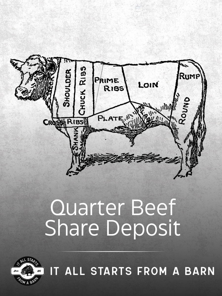 Quarter Beef Share Deposit